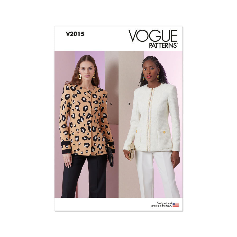 VOGUE V2015 Misses' Jackets