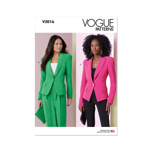 VOGUE V2016 Misses' Jackets