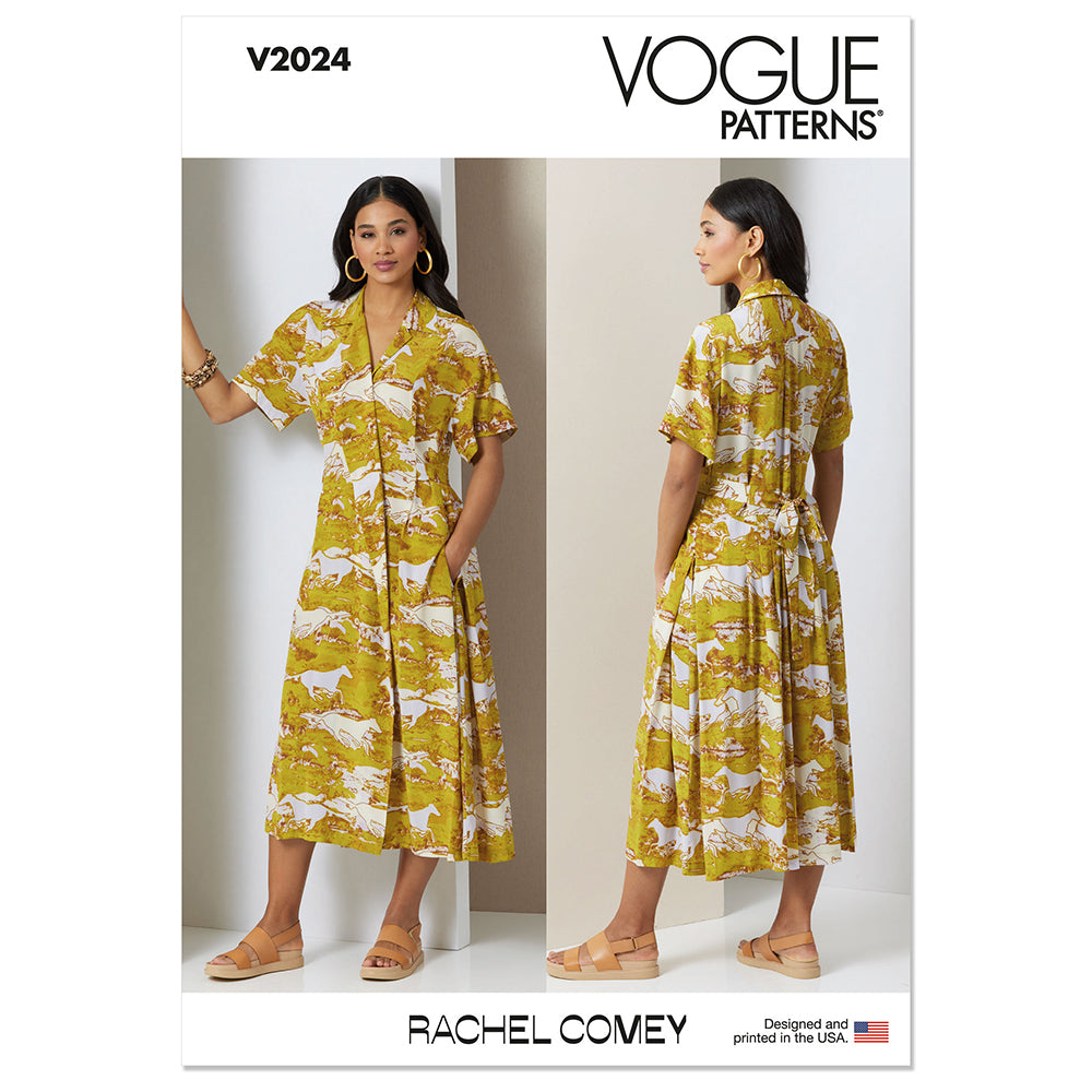 VOGUE V2024 Misses' Dress by Rachel Comey