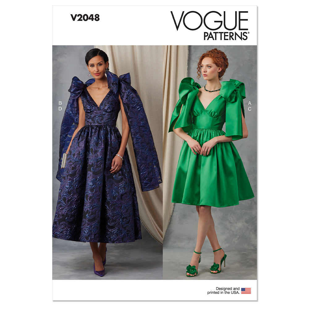 VOGUE V2048 Misses' Evening Dress in Two Lengths