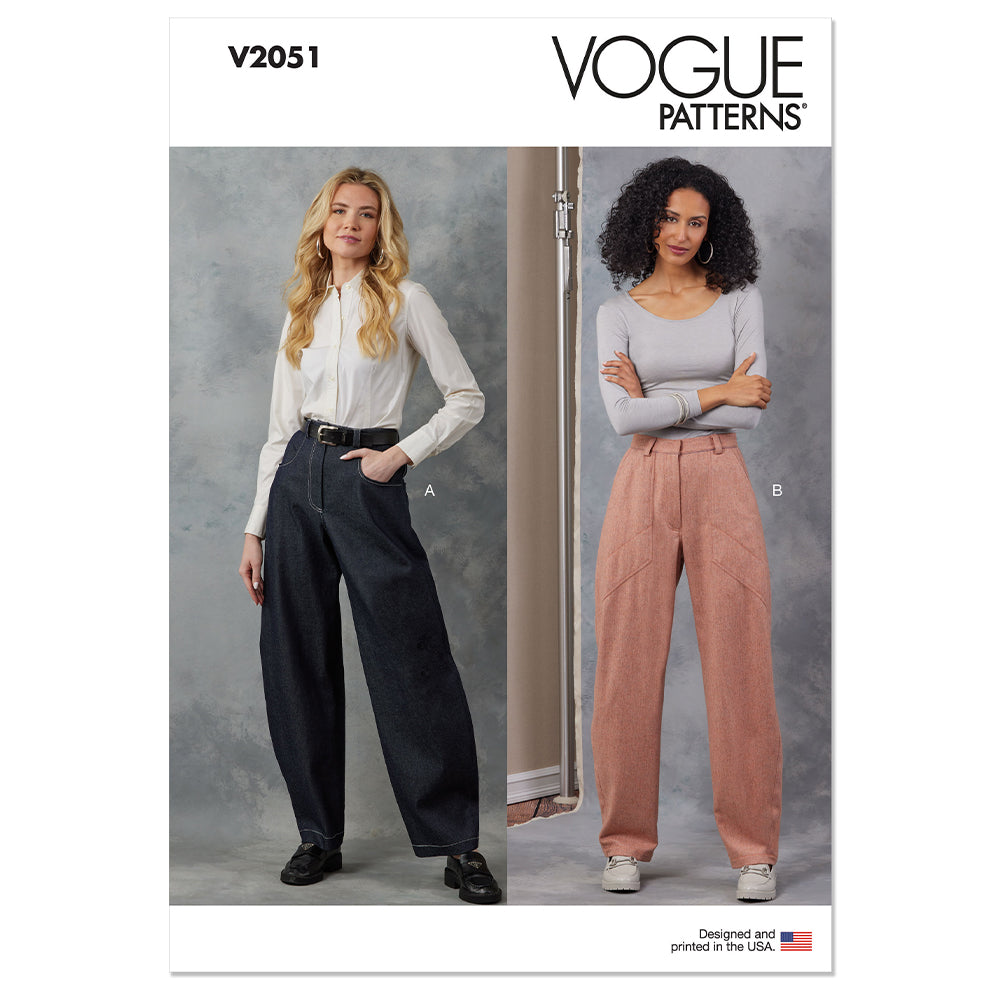 VOGUE V2051 Misses' Pants