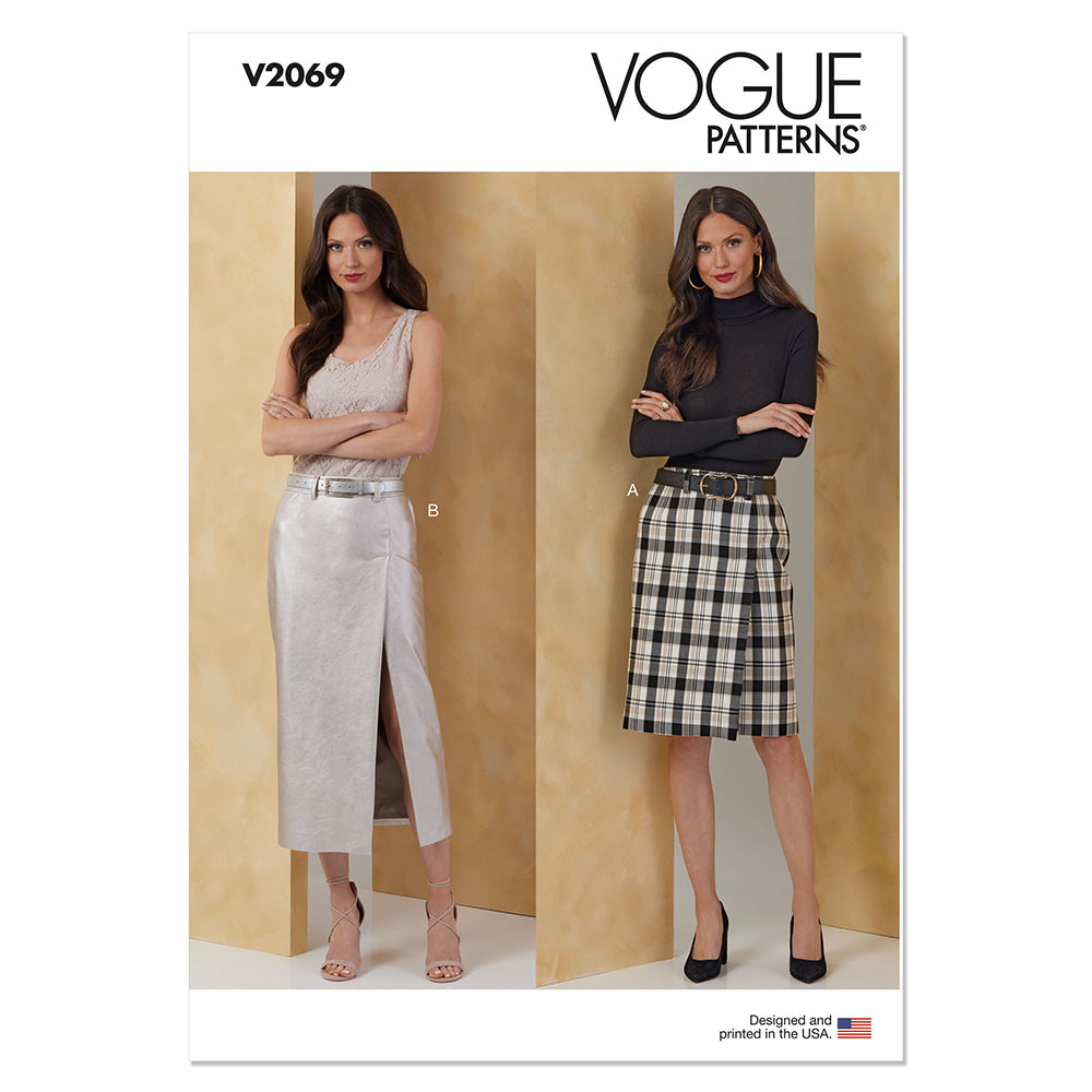VOGUE V2069 Misses' Skirt in Two Lengths