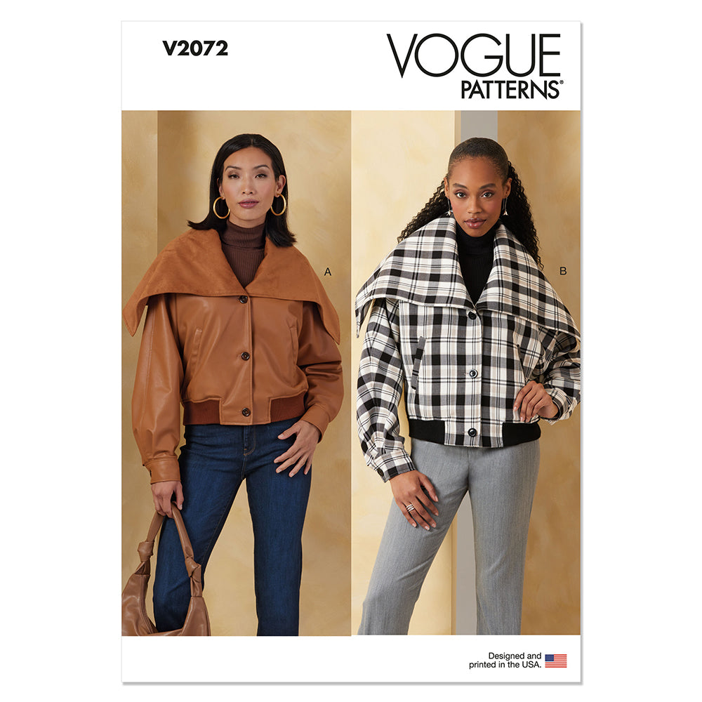VOGUE V2072 Misses' Jackets