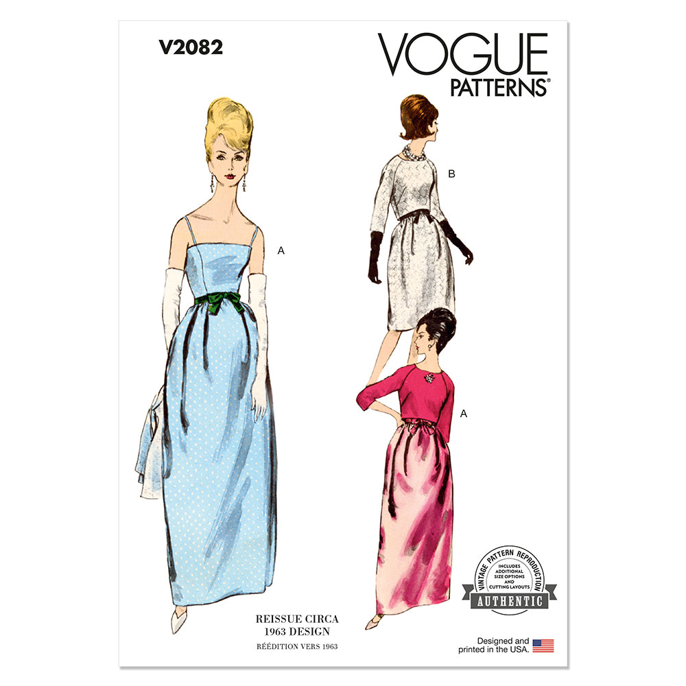 VOGUE V2082 Misses' Dress and Bolero