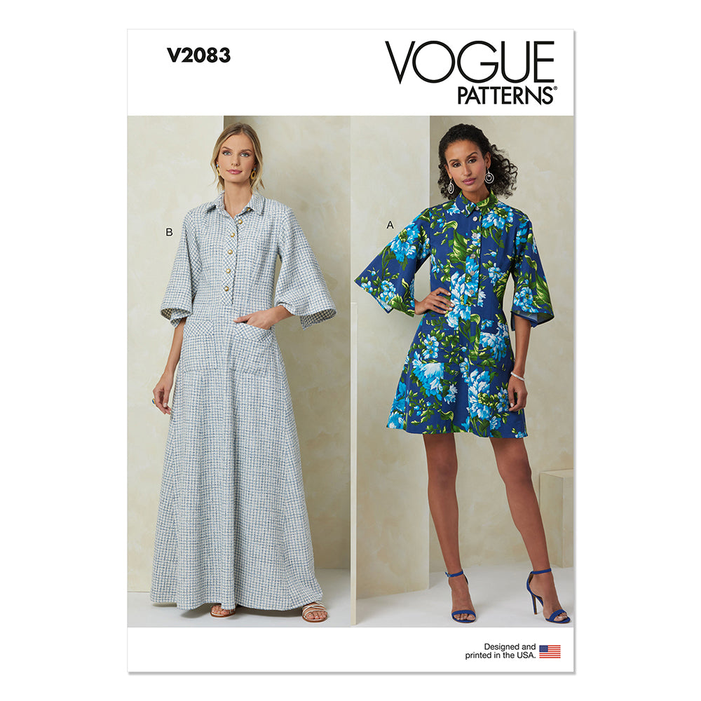 VOGUE V2083 Misses Dress in Two Lengths