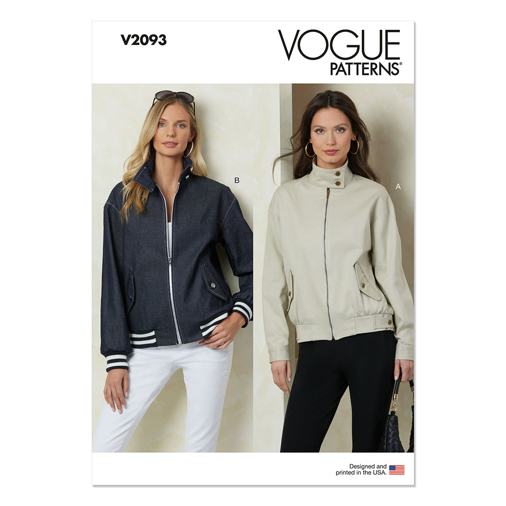 VOGUE V2093 Misses Jackets