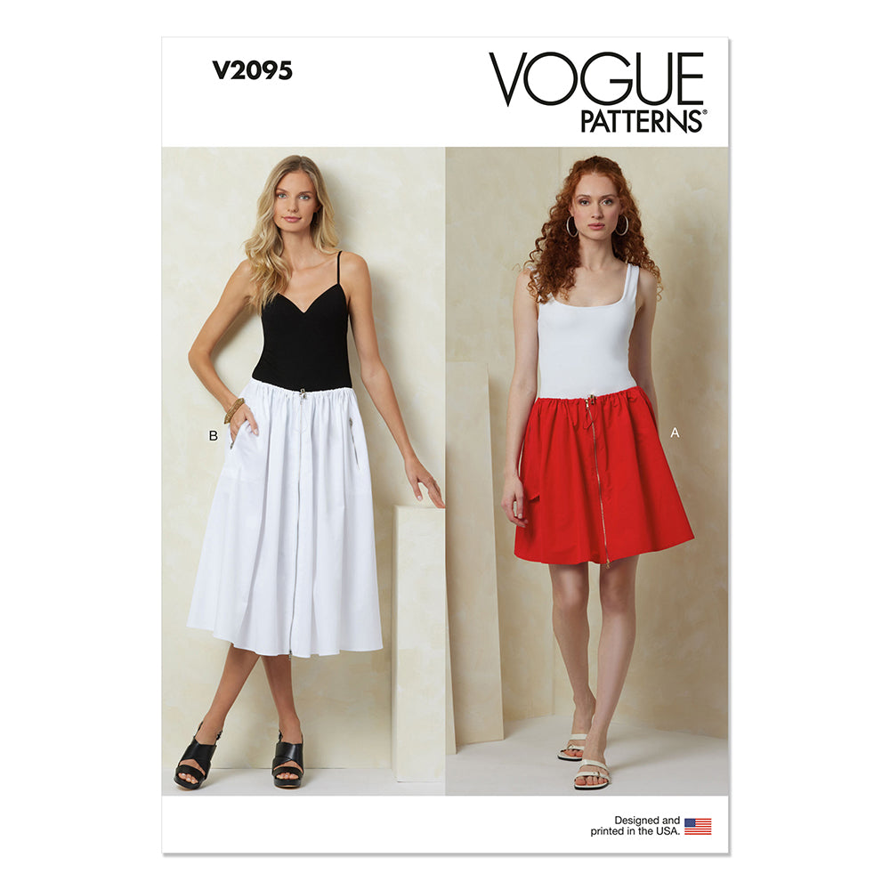 VOGUE V2095 Misses Skirt in Two Lengths