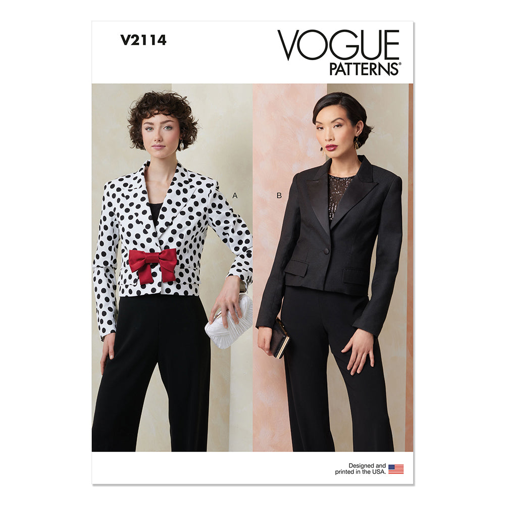 VOGUE V2114 Misses Jackets