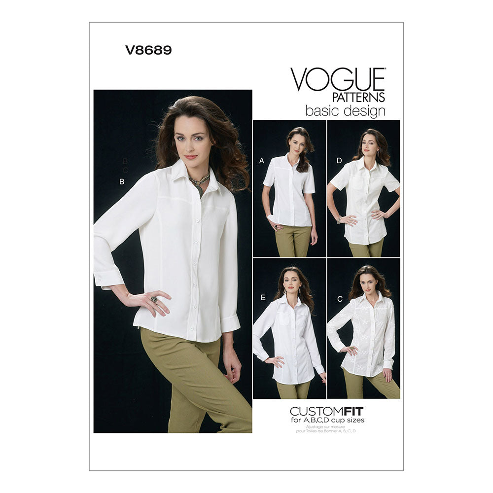 VOGUE V8689 Top