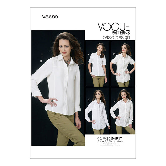 VOGUE V8689 Top