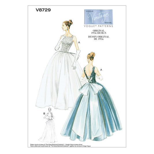 VOGUE V8729 Dress