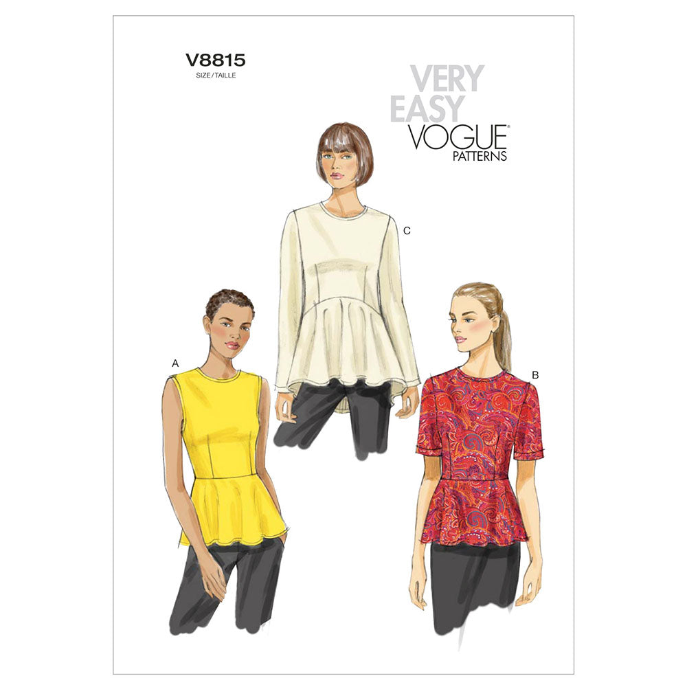 VOGUE V8815 Top
