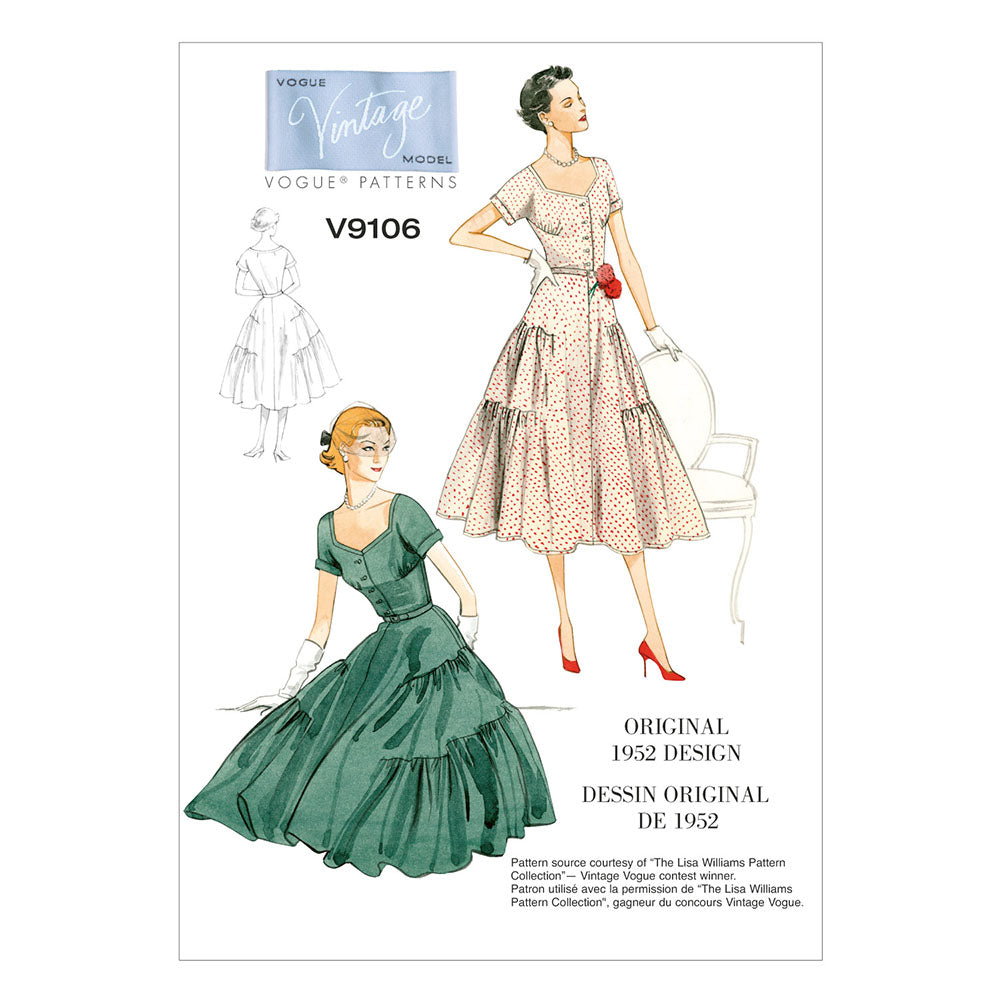 VOGUE V9106 Dress