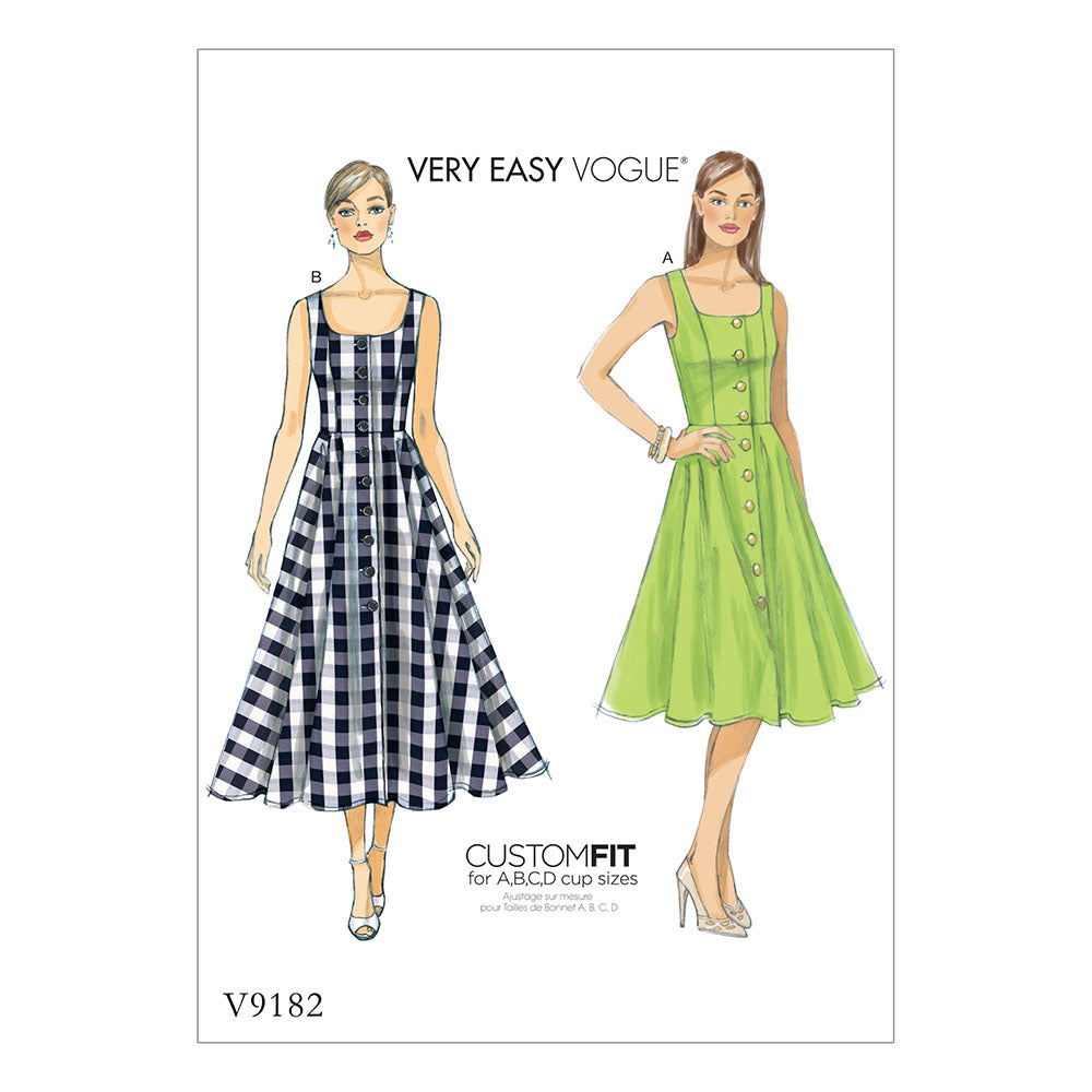 VOGUE V9182 Dress
