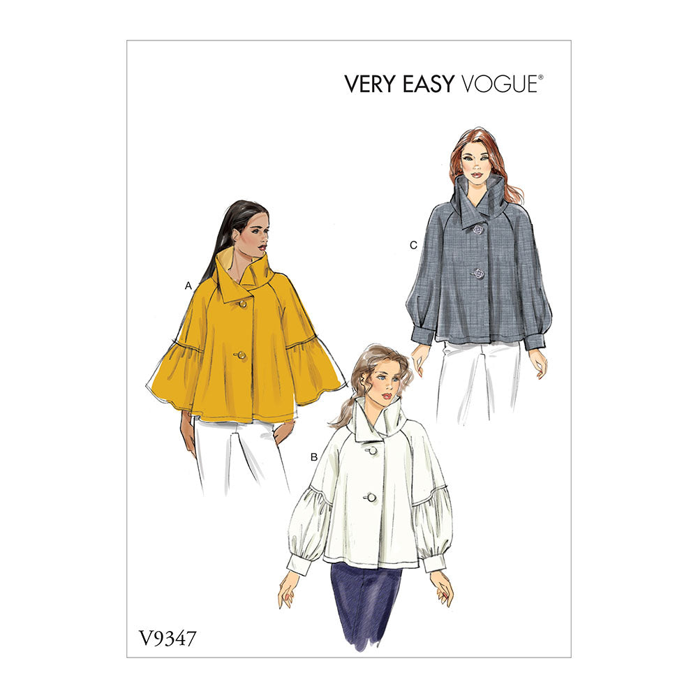 VOGUE V9347 Vge Misses Top / Vest
