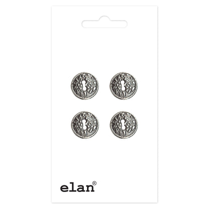 ELAN 2-Hole Button — 12 mm (1/2 in.) — 4 Count