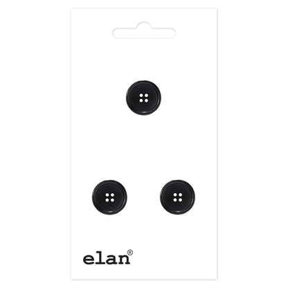 ELAN 4-Hole Button — 20 mm (3/4 in.) — 3 Count