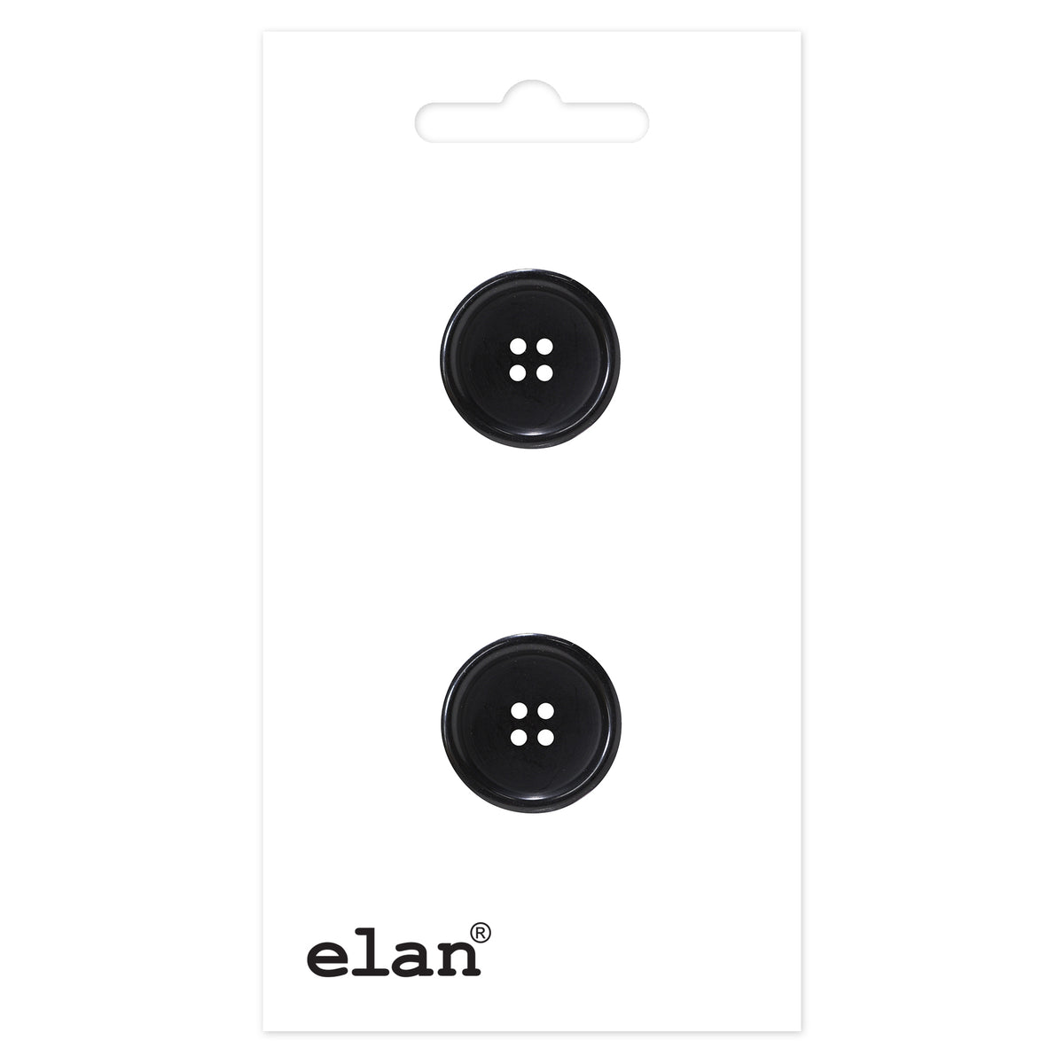 ELAN 4-Hole Button — 28 mm (1 1/8 in.) — 2 Count