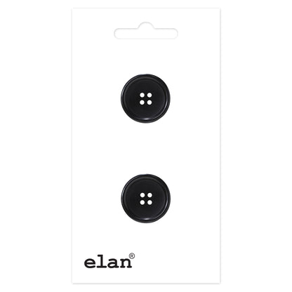 ELAN 4-Hole Button — 28 mm (1 1/8 in.) — 2 Count