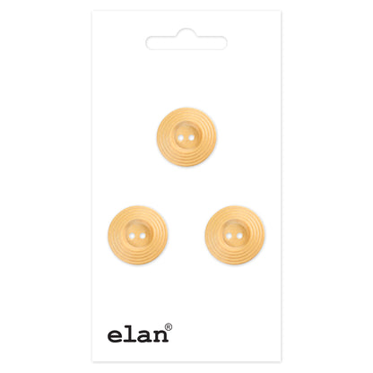 ELAN 2-Hole Button — 18 mm (3/4 in.) — 3 Count