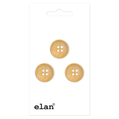 ELAN 4-Hole Button — 18 mm (3/4 in.) — 3 Count
