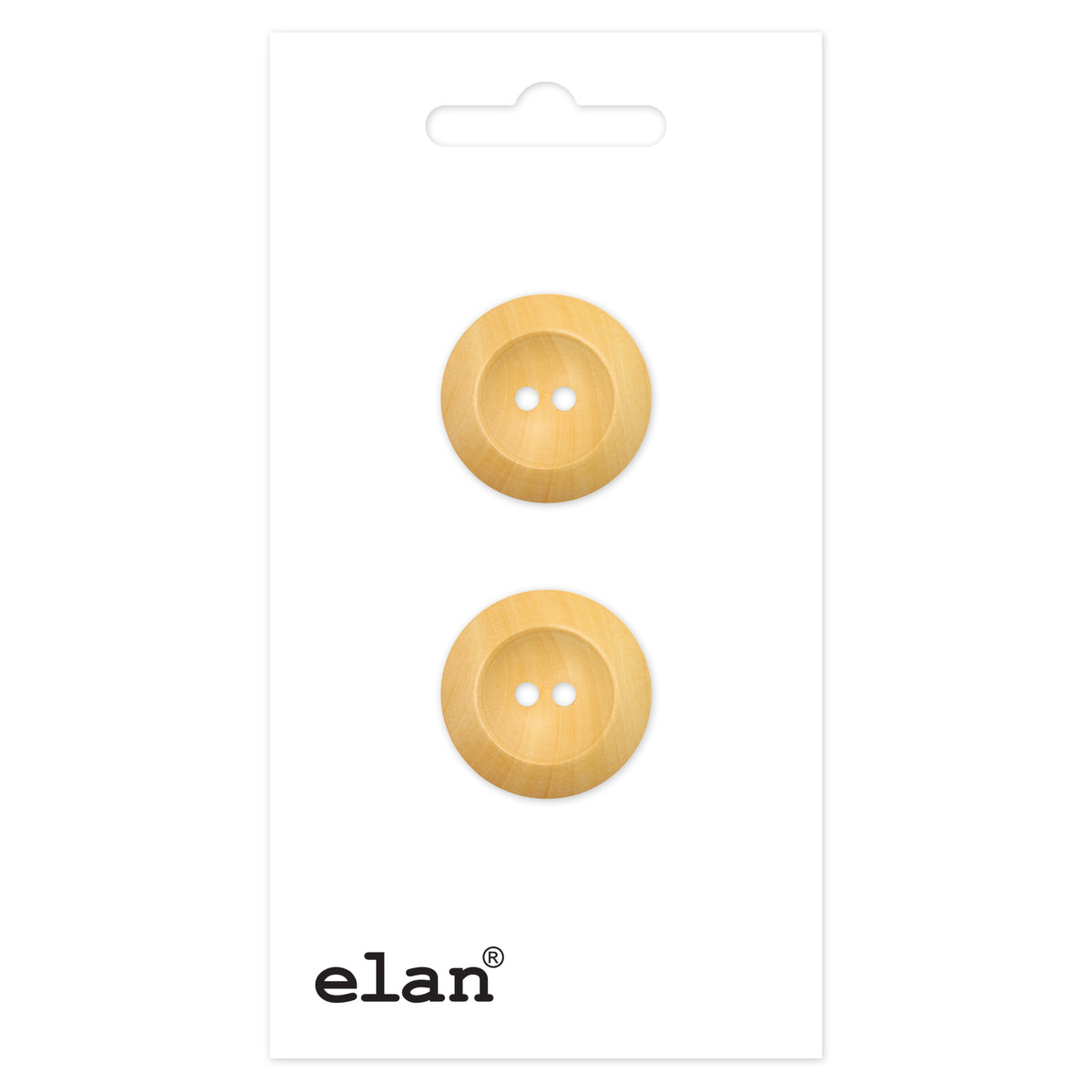 ELAN 2-Hole Button — 22 mm (7/8 in.) — 2 Count