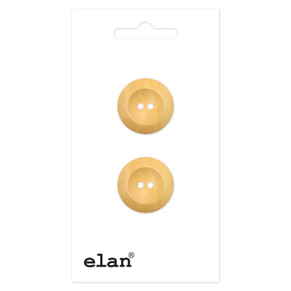 ELAN 2-Hole Button — 22 mm (7/8 in.) — 2 Count
