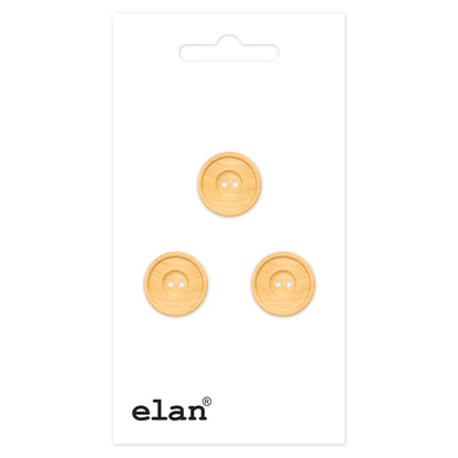 ELAN 2-Hole Button — 14 mm (1/2 in.) — 3 Count