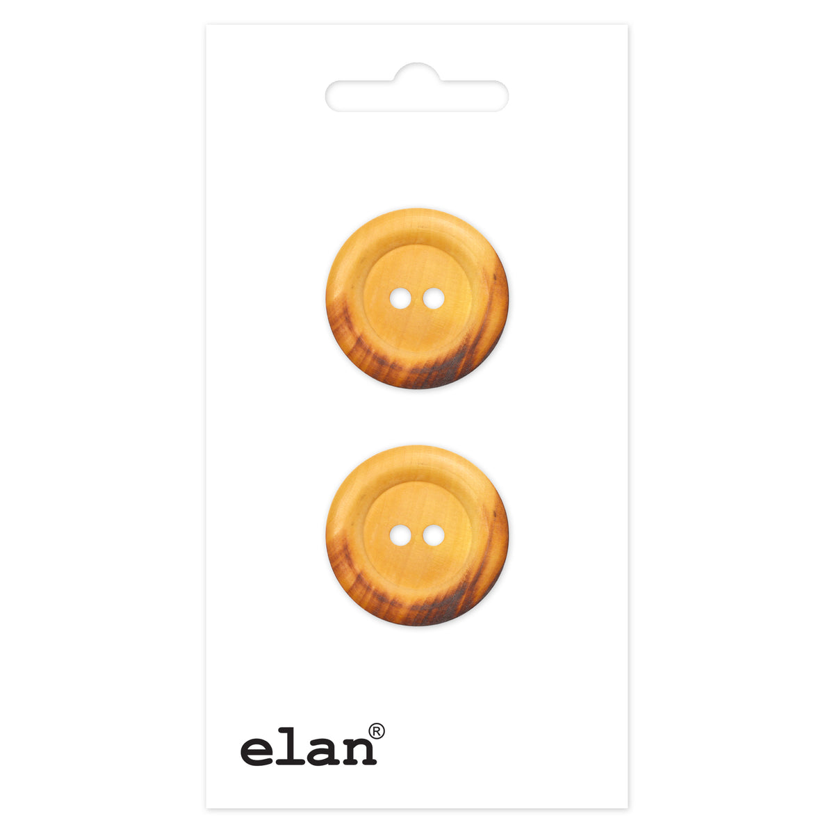 ELAN 2-Hole Button — 28 mm (1 1/8 in.) — 2 Count