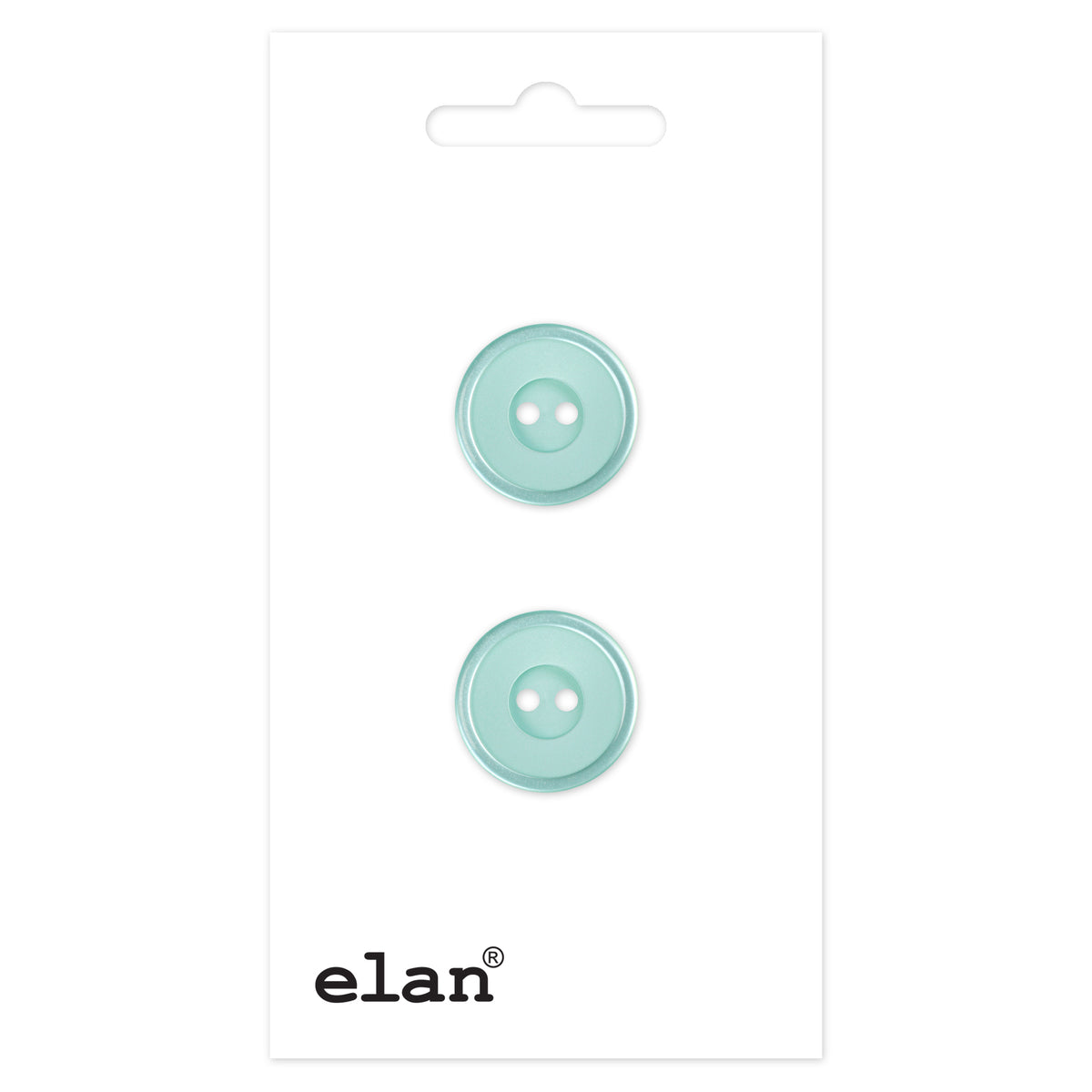 ELAN 2-Hole Button — 19 mm (3/4 in.) — 2 Count