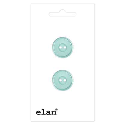 ELAN 2-Hole Button — 19 mm (3/4 in.) — 2 Count
