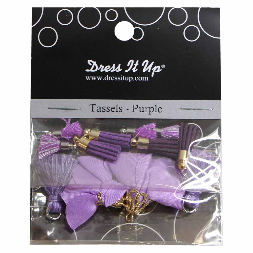 DRESS IT UP - Tassel Assortment - Purple