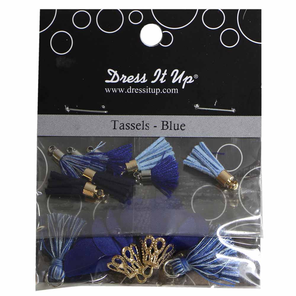 DRESS IT UP - Tassel Assortment - Blue
