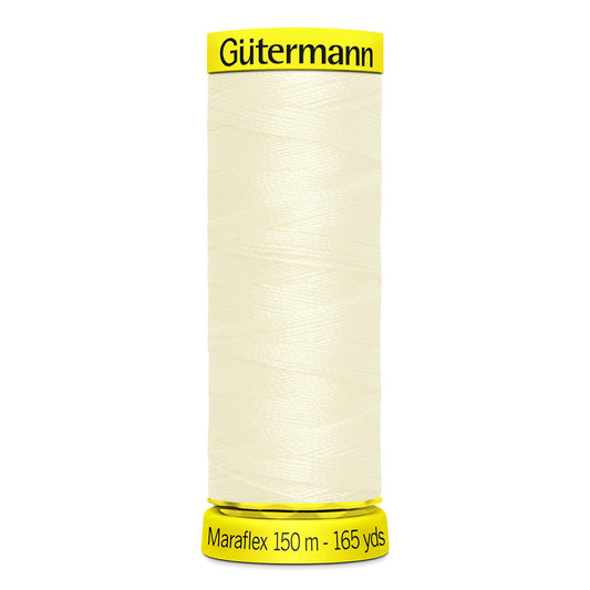 GÜTERMANN Maraflex Thread 150m - Moonbeam White