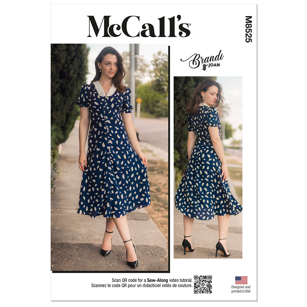 MCCALLS M8525 Misses' Dress by Brandi Joan