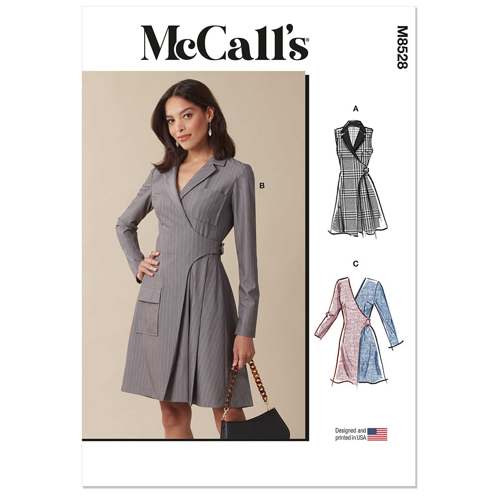 MCCALLS M8528 Misses' Blazer Dresses
