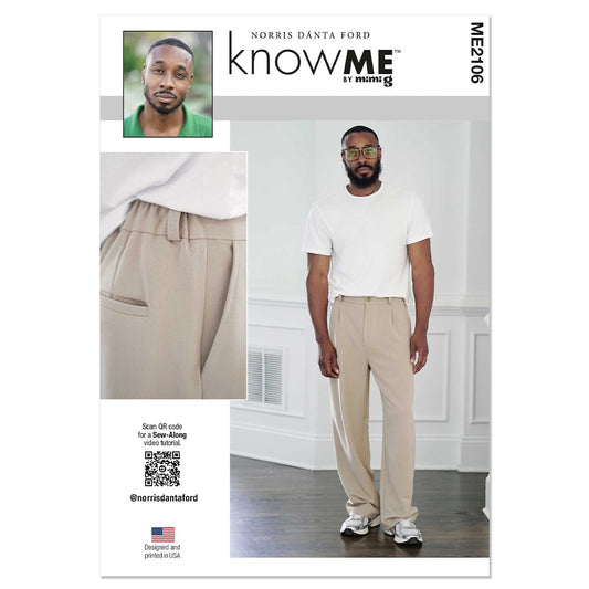 KNOW ME ME2106 Men's Pants by Norris Dánta Ford