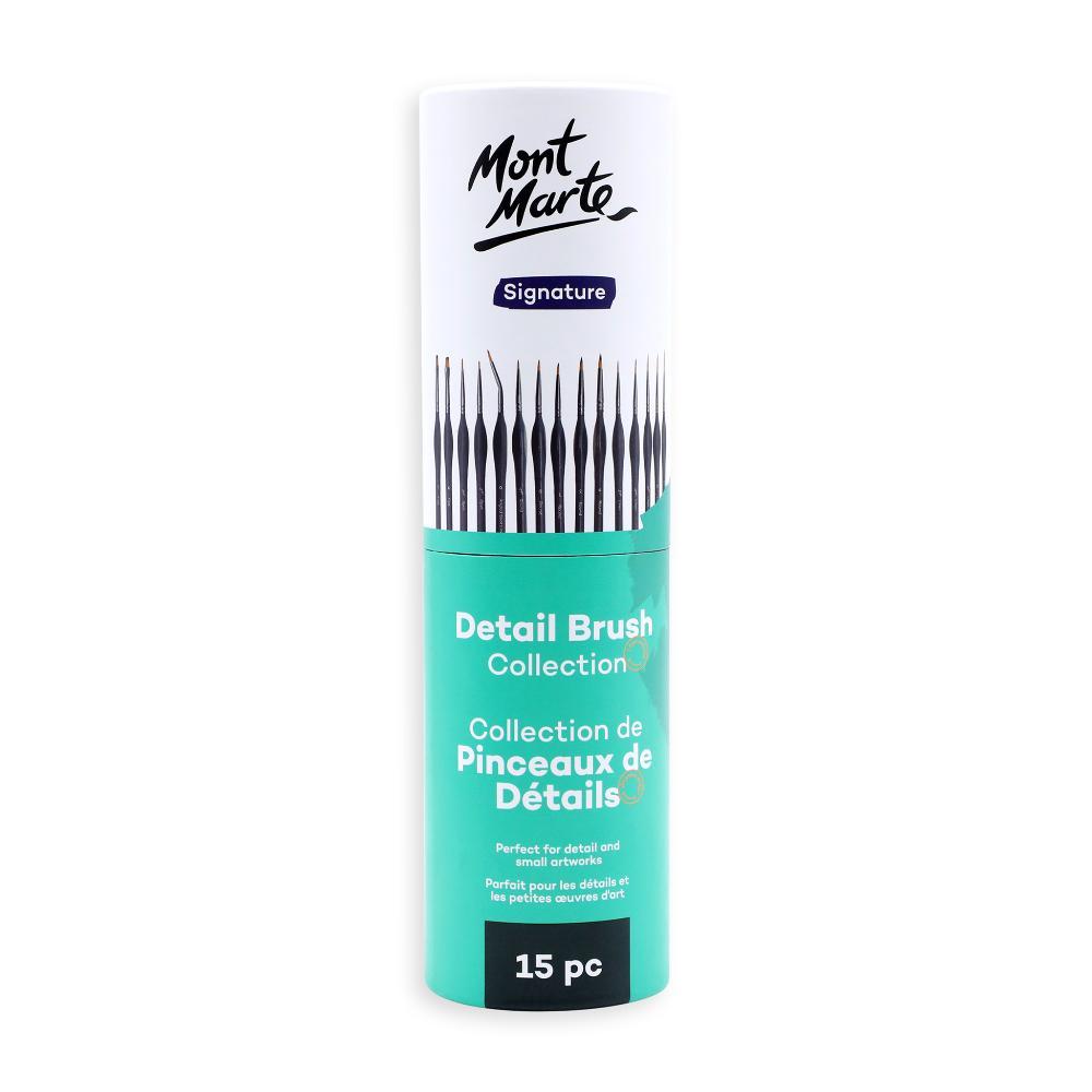 MONT MARTE Detail Brush Collection - 15 pcs