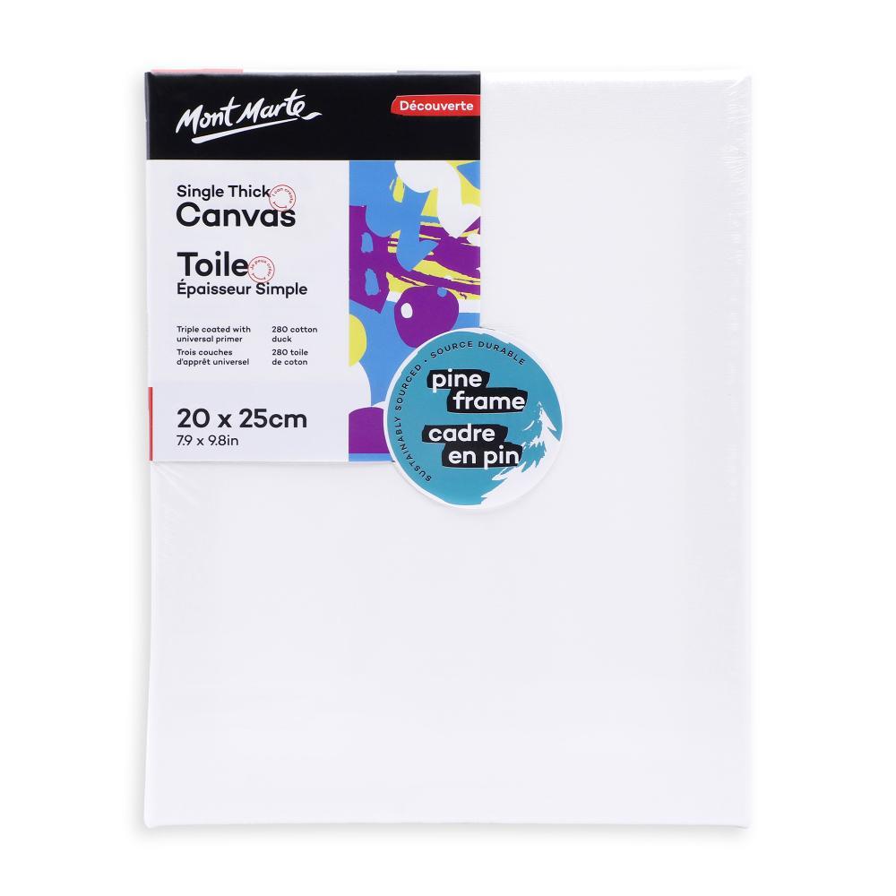 MONT MARTE Single Thick Canvas - 7.9" x 9.8" (20 x 25cm)