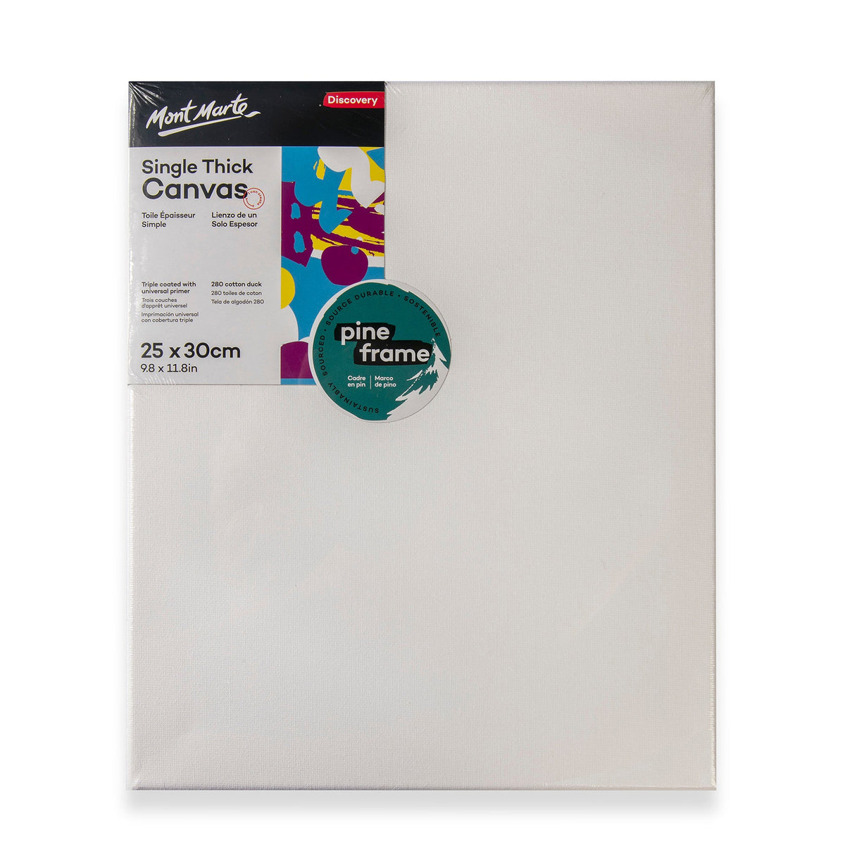 MONT MARTE Single Thick Canvas - 9.8" x 11.8" (25 x 30cm)