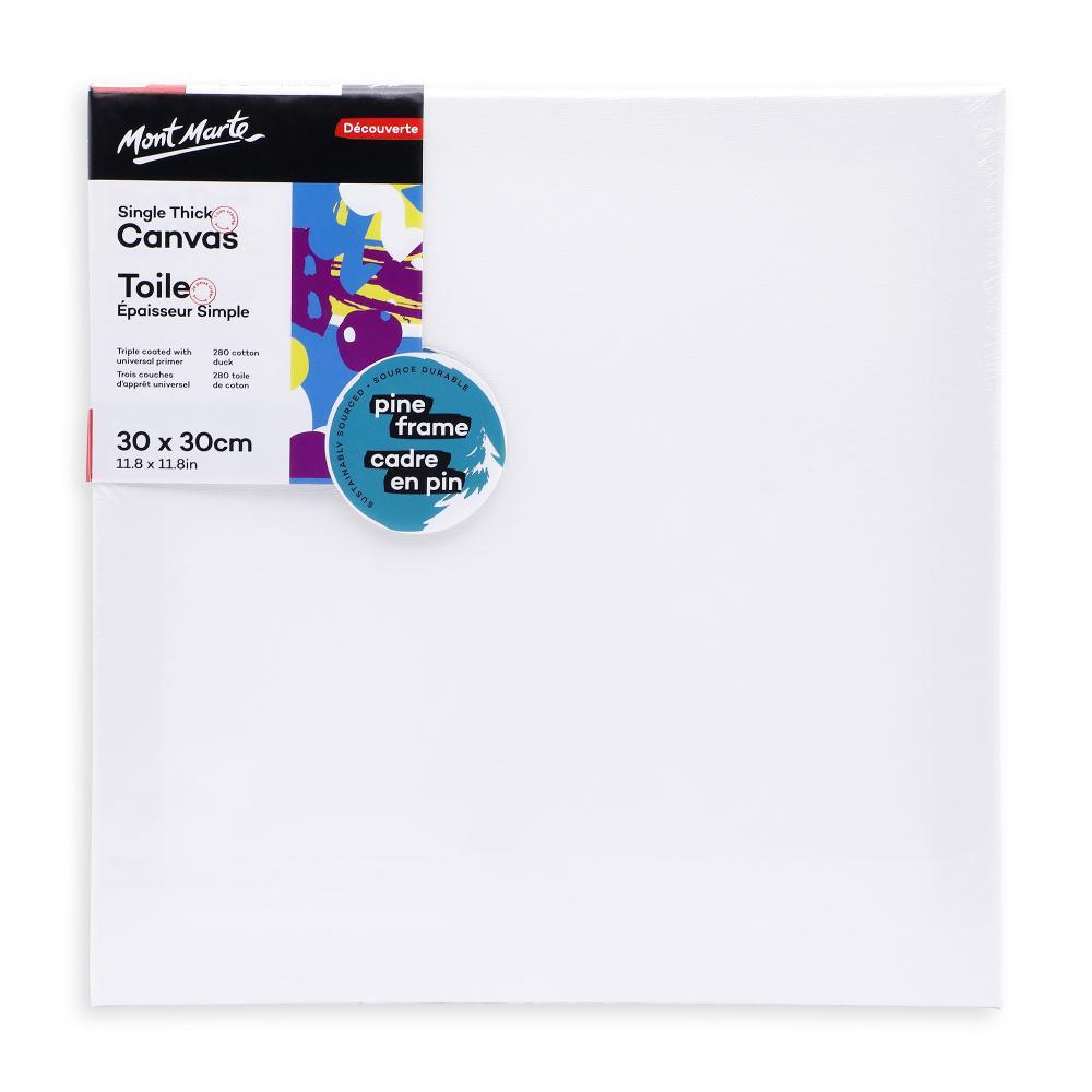 MONT MARTE Single Thick Canvas - 11.8" x 11.8" (30 x 30cm)