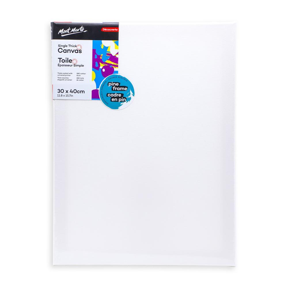 MONT MARTE Single Thick Canvas - 11.8" x 15.7" (30 x 40cm)