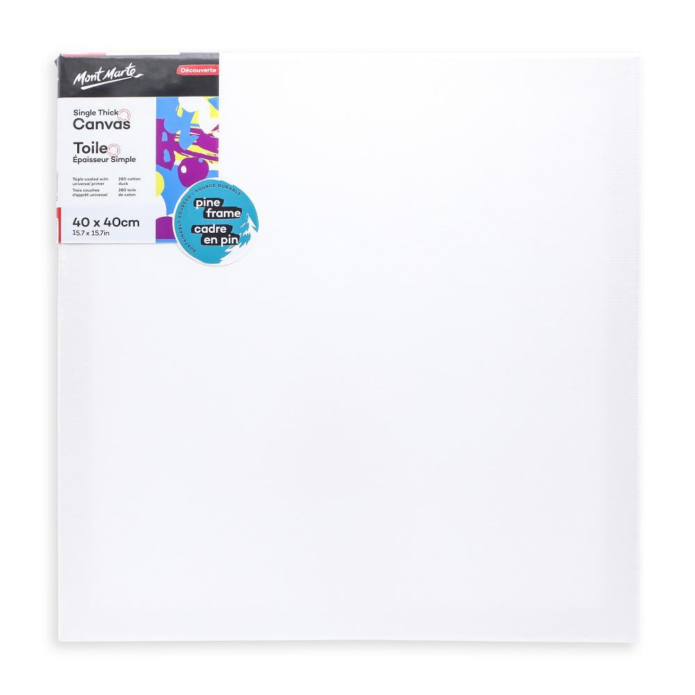 MONT MARTE Single Thick Canvas - 15.7" x 15.7" (40 x 40cm)