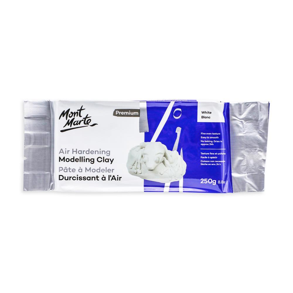 MONT MARTE Air Hardening Modelling Clay - 250g (8.8oz) - White