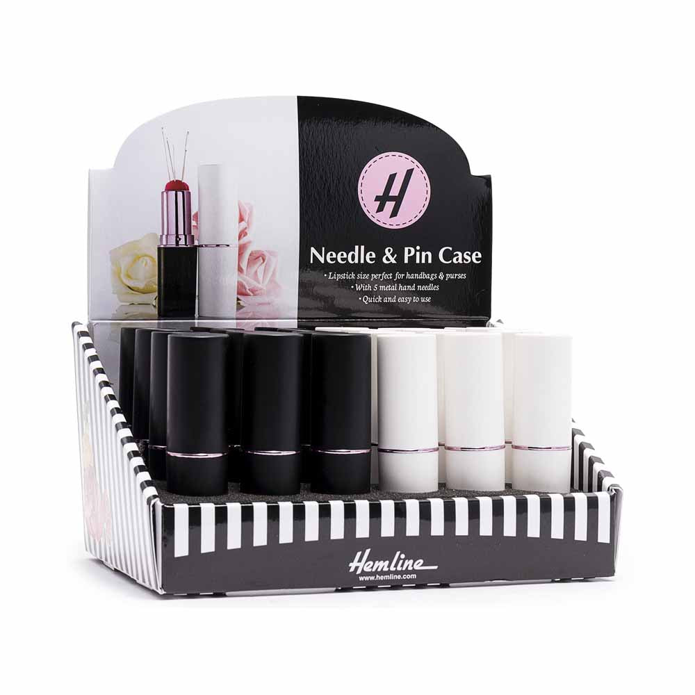 HEMLINE Lipstick Pin Case Display - 24 pcs