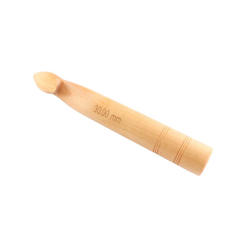 KNITPRO Jumbo Birch Crochet 30.00mm