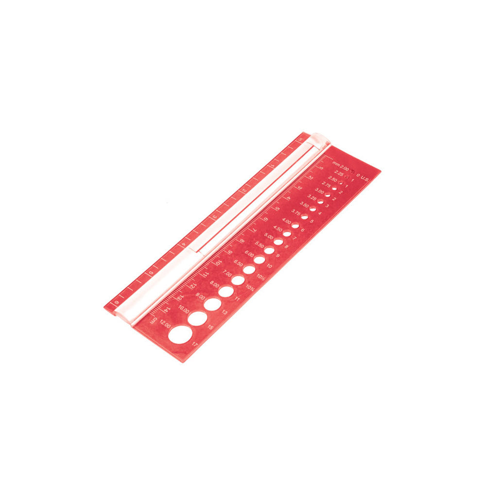 KNITPRO Needle View Gauge Sizer - Rectangle (old design)