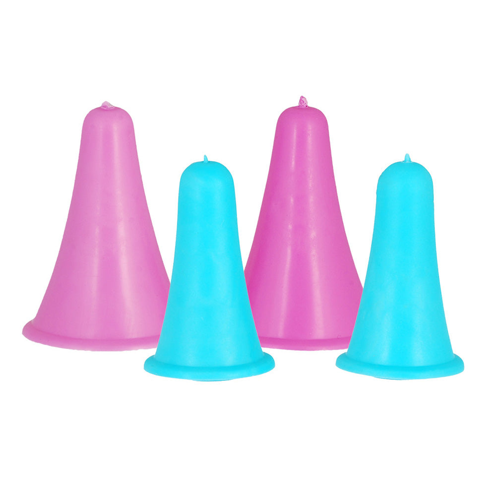 KNITPRO Point Protector 2small & 2 large Protectors (pack of four (2 small large))