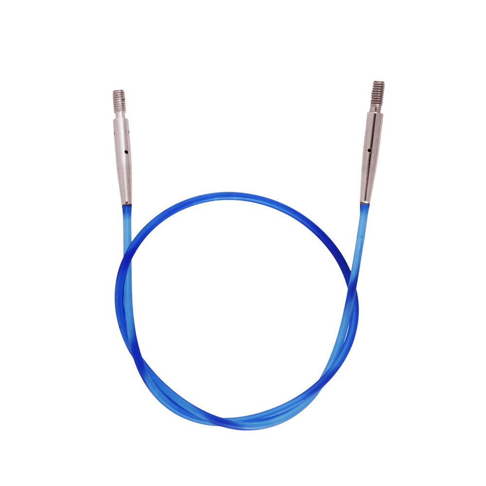 KNITPRO Interchangeable Needle Cable 50cm Blue 30cm (12 in.) to make (20 in.) needle