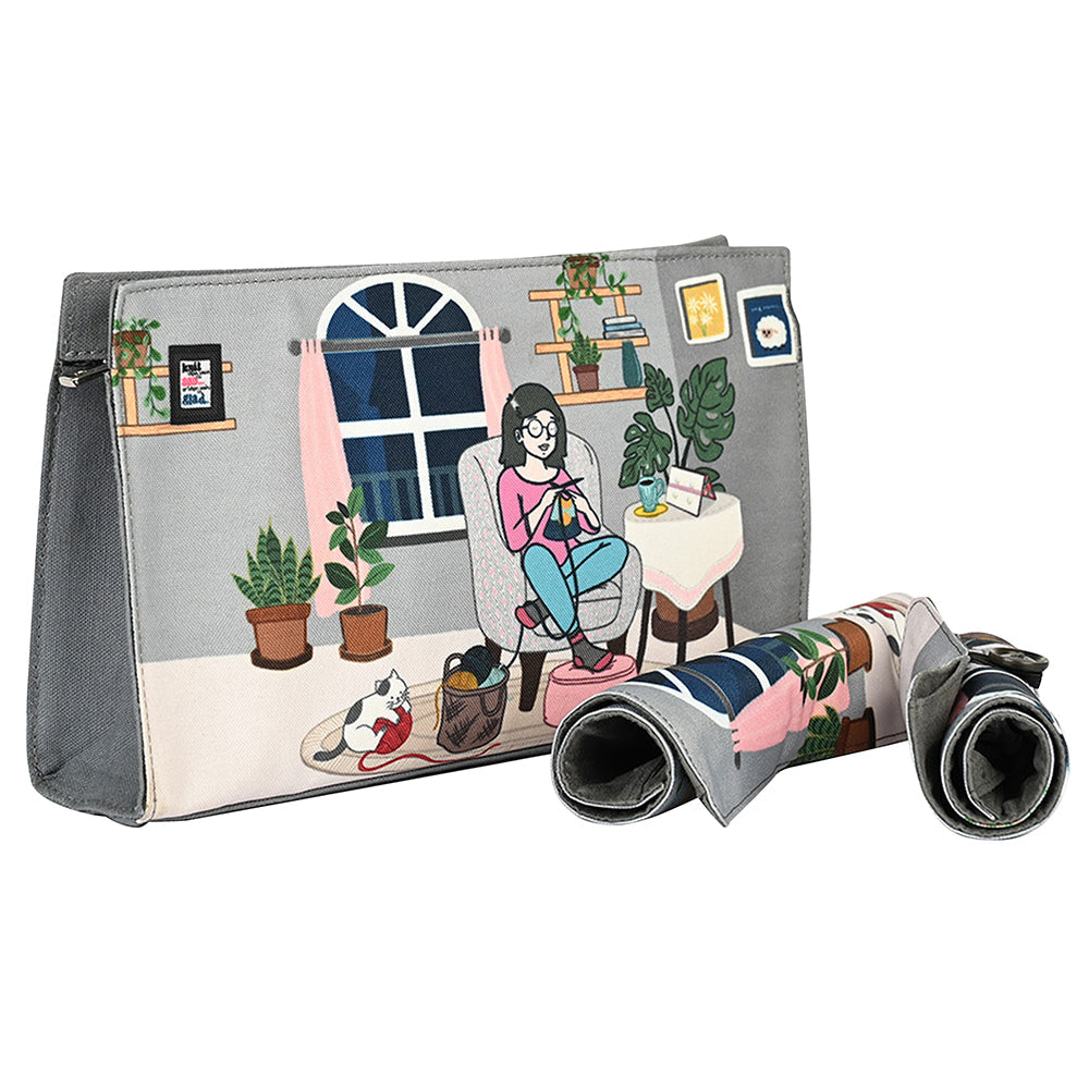 KNITPRO Project Pouch 2 Roll-on Case Passio